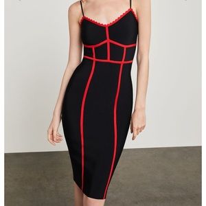 BCBGMAXAZRIA Strappy Bodycon Dress